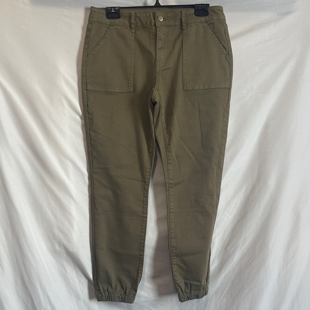 Ashley Mason Olive Jogger Pants